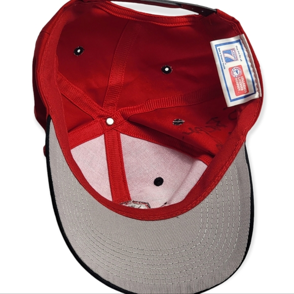 Vintage 90s Deadstock Ohio State Football Autographed Logo 7 Snapback Hat - Picture 8 of 9